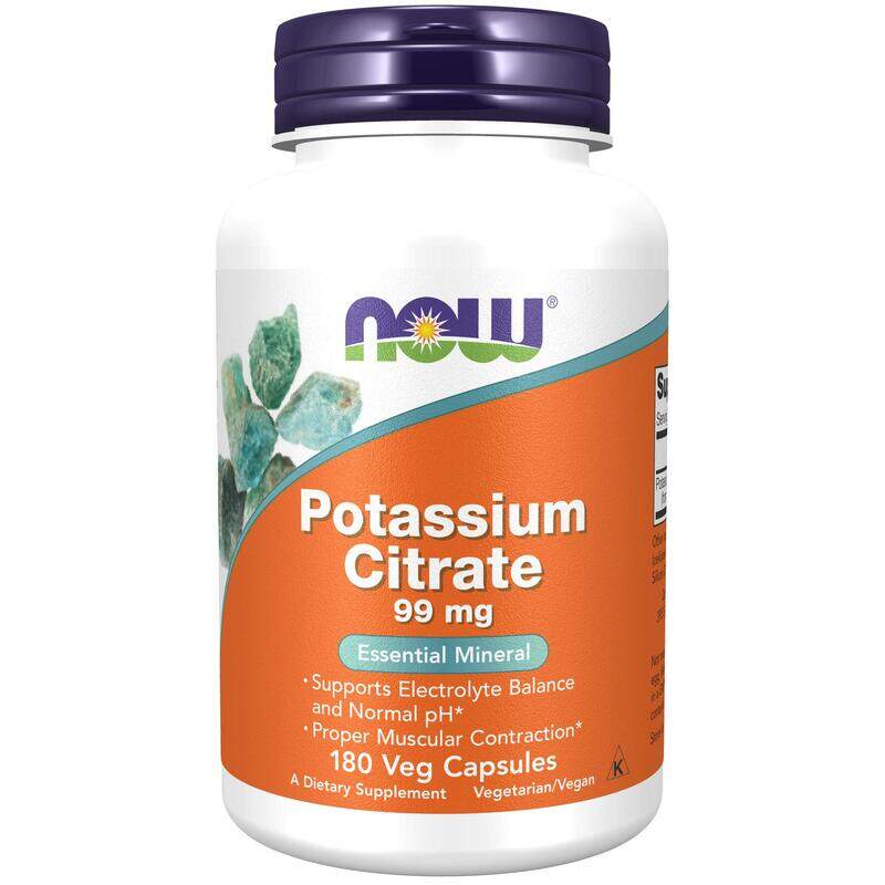 

Now Potassium Citrate 99 Mg Caps 180S