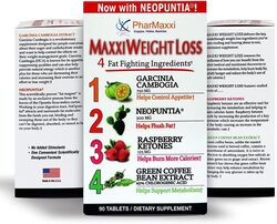 Pharmaxxi Maxxi Weight Loss 4 Supplements, 90 Tablets