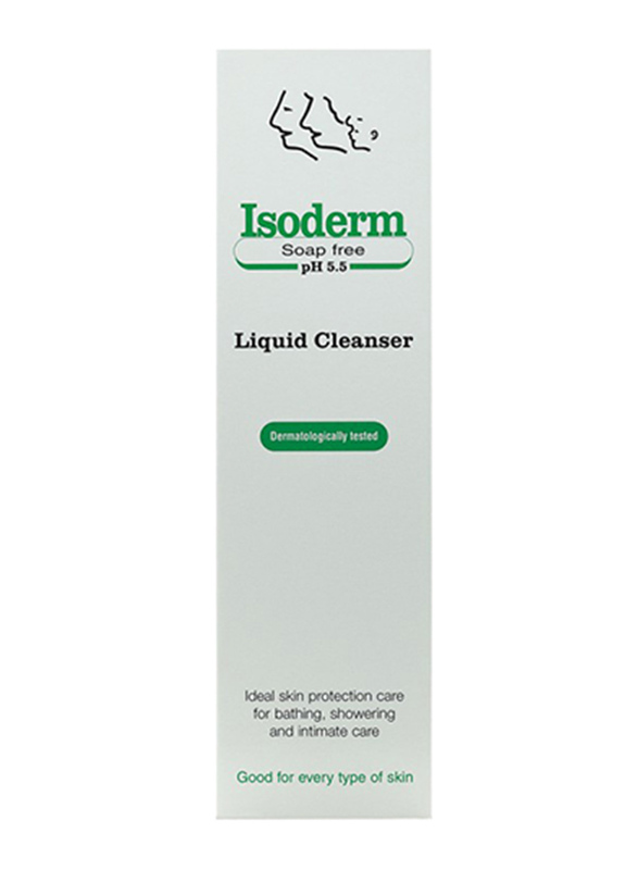 Isoderm Soap Free Liquid Cleanser, 250ml