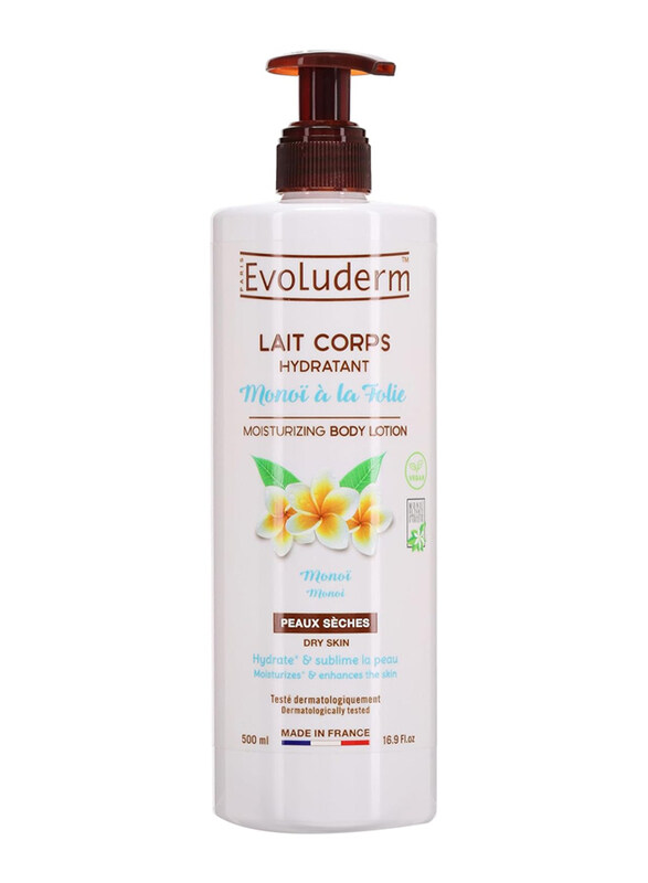 

Evoluderm Monoi Moisturizing Body Lotion, 500ml