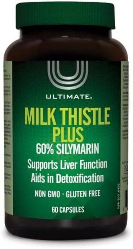 

Ultimate Milk Thistle Plus Supports Liver Function, 60 Capsules