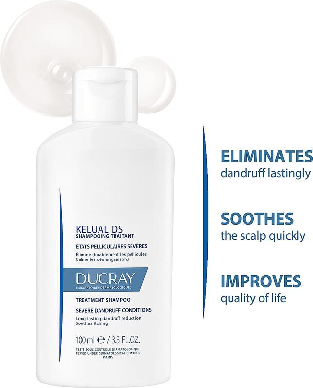 Ducray Kelual DS Treatment Shampoo, 100ml