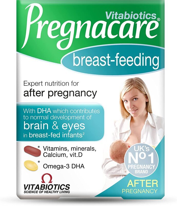 Vitabiotics Pregnacare Breastfeeding Dietary Supplement, 84 Capsules