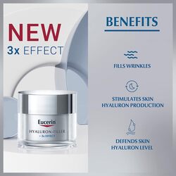 Eucerin Hyaluron-Filler 3x Effect Night Cream, 50ml