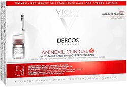 Vichy Aminexil Clinical Multi-Target Anti-Hair Loss Treating Care, 21 Pieces