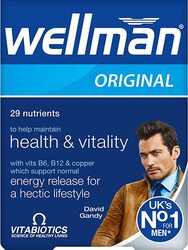 Vitabiotics Wellman Energy Release Tablets, 30 Tablets