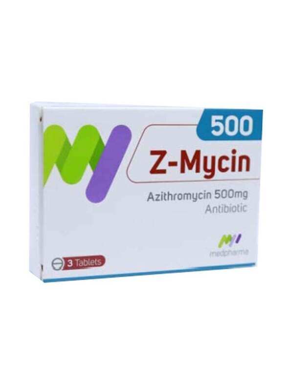 

Medpharma Z-Mycin 500 Mg 3S Tab