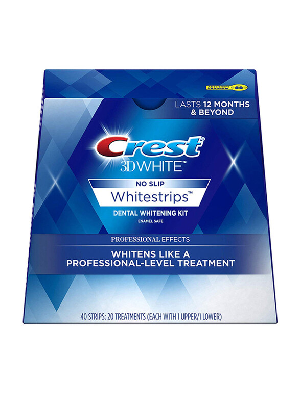 

Crest 3D Whitestrips Dental Whitening Kit, 40 Strips