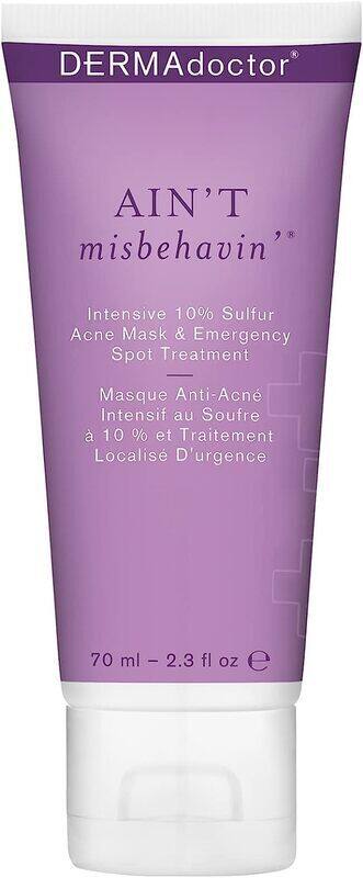 

Derma Doctor Ain't Misbehavin Intensive 10% Sulfur Acne Mask, 70ml