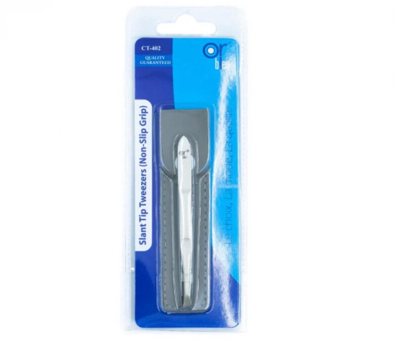 

Generic Ct402 Slant Tip Tweezers (Non-Slip Grip)