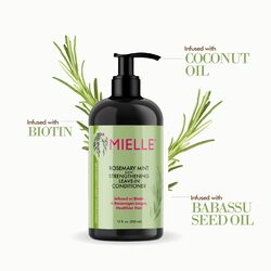 MIELLE ROSEMARY MINT BLEND STRENGHTENING LEAVE IN CONDITIONER 355 ML