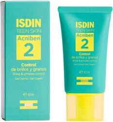 Isdin Acniben 2 Teen Skin Gel Cream, 40ml