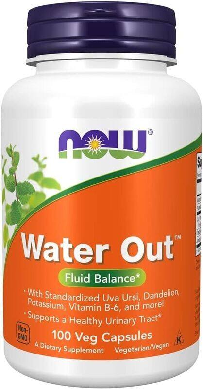 

Now Water Out Dietary Supplement, 100 Capsules