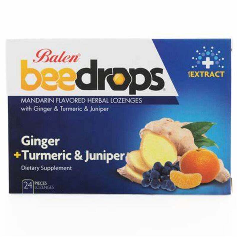 

Balen Beedrops Mandarin With Ginger Lozenges 24S