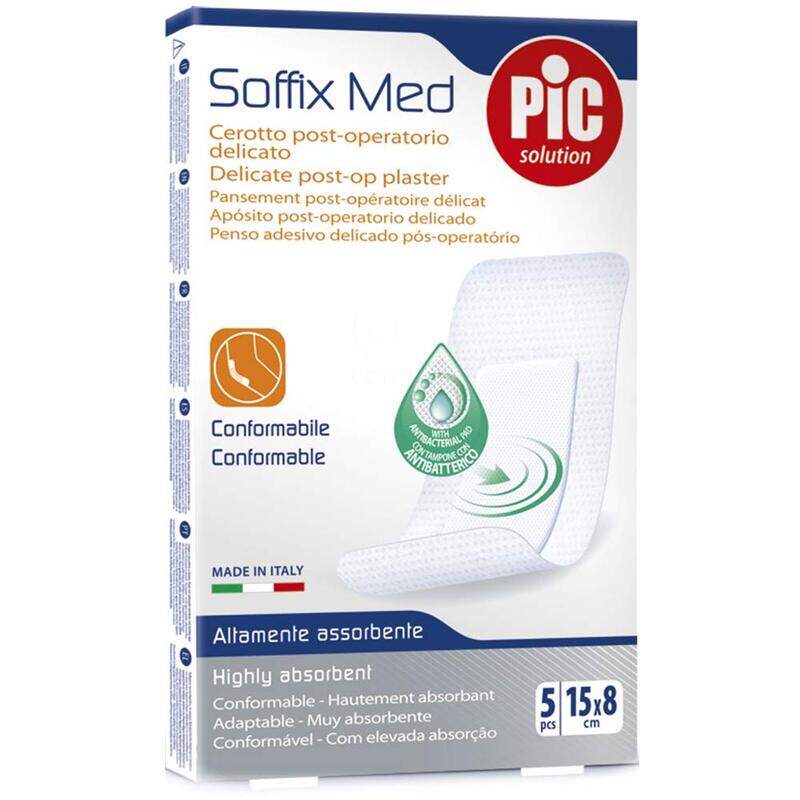 

Pic Aqua Block Soffix Med Ultradelicate Plaster 15*8Cm