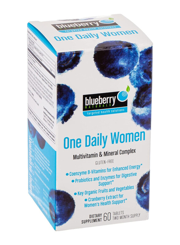 

Blueberry Naturals One Daily Women Tablets, 60 Tablets