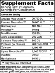 Enzymedica Mucostop Dietary Supplement, 48 Capsules