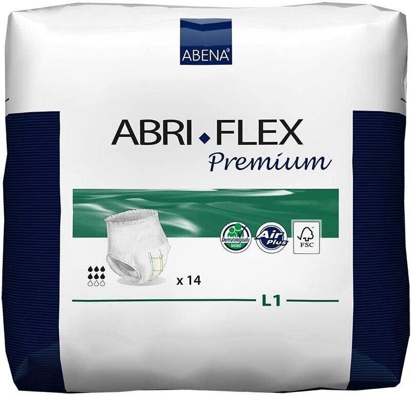 

Abena L1 Abri-Flex Premium Protective Underwear, 14 Pieces