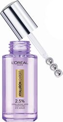 L'Oreal Paris Hyaluron Expert Eye Serum with 2.5% Hyaluronic Acid, Caffeine & Niacinamide, 20ml