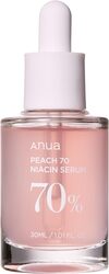 ANUA Peach 70% Niacinamide Serum brightening hydrating face serum hyperpigmentation treatment reducing melanine daily clean beauty, 30 ml