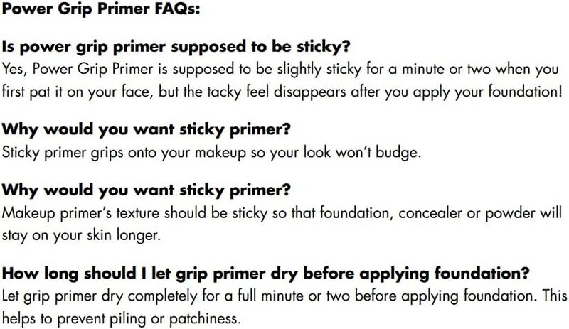 e.l.f. Power Grip Primer, Gel-Based & Hydrating Face Primer For Smoothing Skin & Gripping Makeup, Moisturizes & Primes, 0.811 Fl Oz (24 ml)