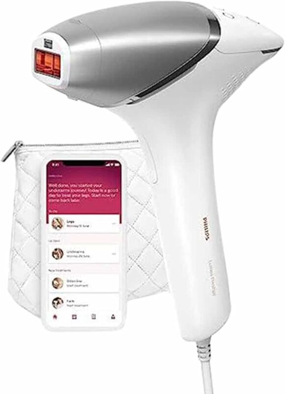 Philips Lumea IPL, Hair Removal, 8000 Series, Sense IQ Technology, Body Treatment Attachment, Corded Use, BRI940/00