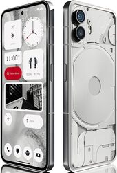 Nothing Phone (2) 12+256, Glyph Interface, Nothing OS 2.0, 50MP dual camera, 6.7” LTPO AMOLED screen, 4700 mAh battery, waterproof, 5G Android smartphone, White, Middle East Version