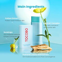 Tocobo Cotton Soft Sun Stick SPF50+ PA, 19g, 0.67oz