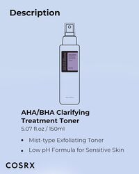 COSRX AHA/BHA Clarifying Treatment Toner 150ml