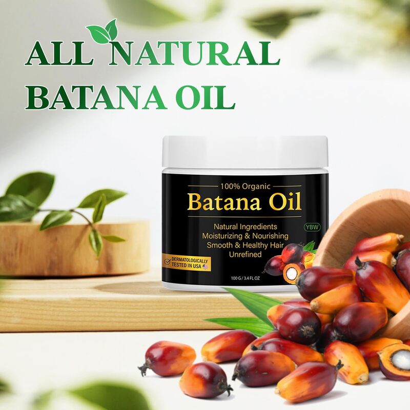 Batana Oil for Hair Growth and Nourishment, Natural Batana Oil to Prevent Hair Loss, Eliminates Split Ends for Men and Women