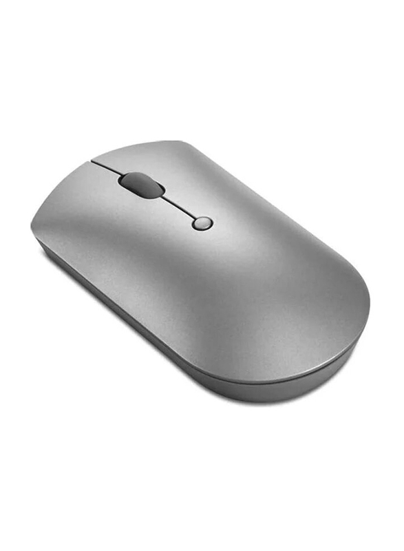 Lenovo 600 Bluetooth Adjustable DPI Silent Mouse, MB230B, Iron Grey
