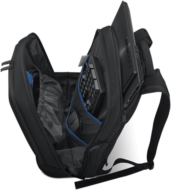 Lenovo Legion 17" Armored Backpack II, Gaming Laptop Bag, Double-Layered Protection, Dedicated Storage Pockets