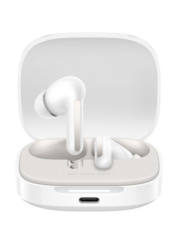 

Xiaomi Redmi Buds 6 Wireless / Bluetooth In-Ear Noise Cancelling Earbuds, Cloud White