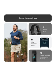 Fitbit Charge 5 - 1.04-Inch Fitness Tracker with 6 Months Premium Membership Included, GPS, Graphite