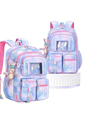 Cute & Comfortable Elementary School Bag for Girls, Blue