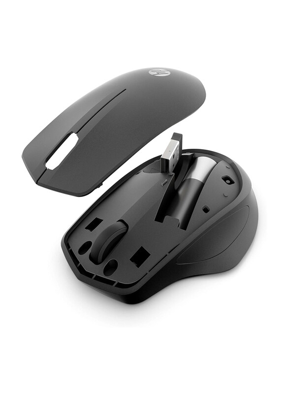 HP 280 Silent Wireless Optical Mouse, Black