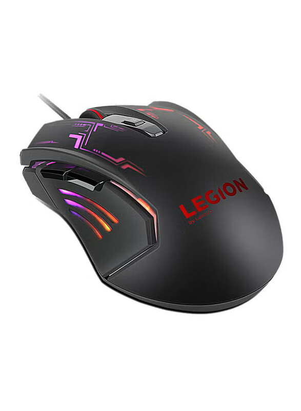 Lenovo Legion M200 Optical Wired Mouse Black
