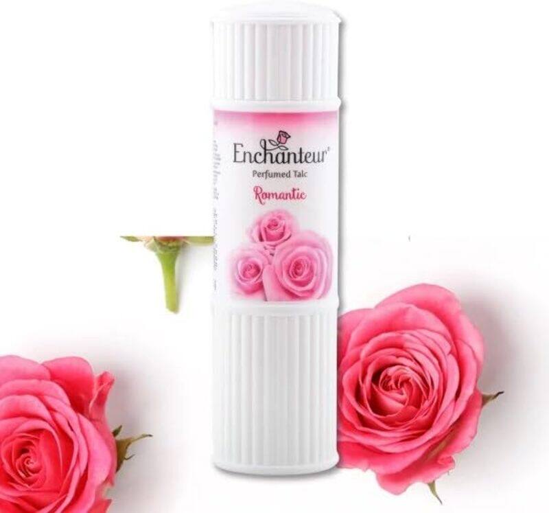 

Enchanteur Romantic Perfumed Talc, 125g, Long Lasting Fragrance, Silky Smooth Formula