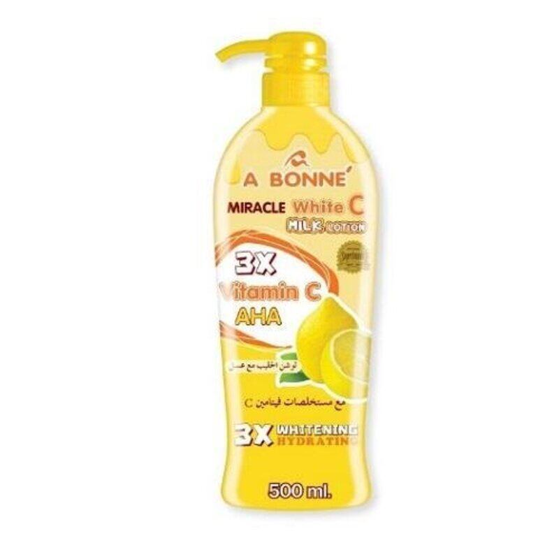 

A Bonne Miracle White C Vitamin C and Honey Formula Milk Lotion 500ml