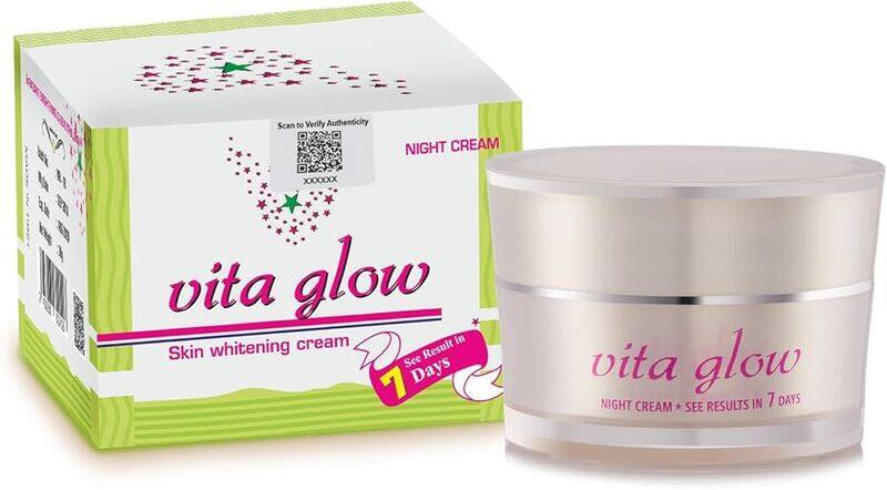 

Original Vita glow skin whitening cream result in just 7 days