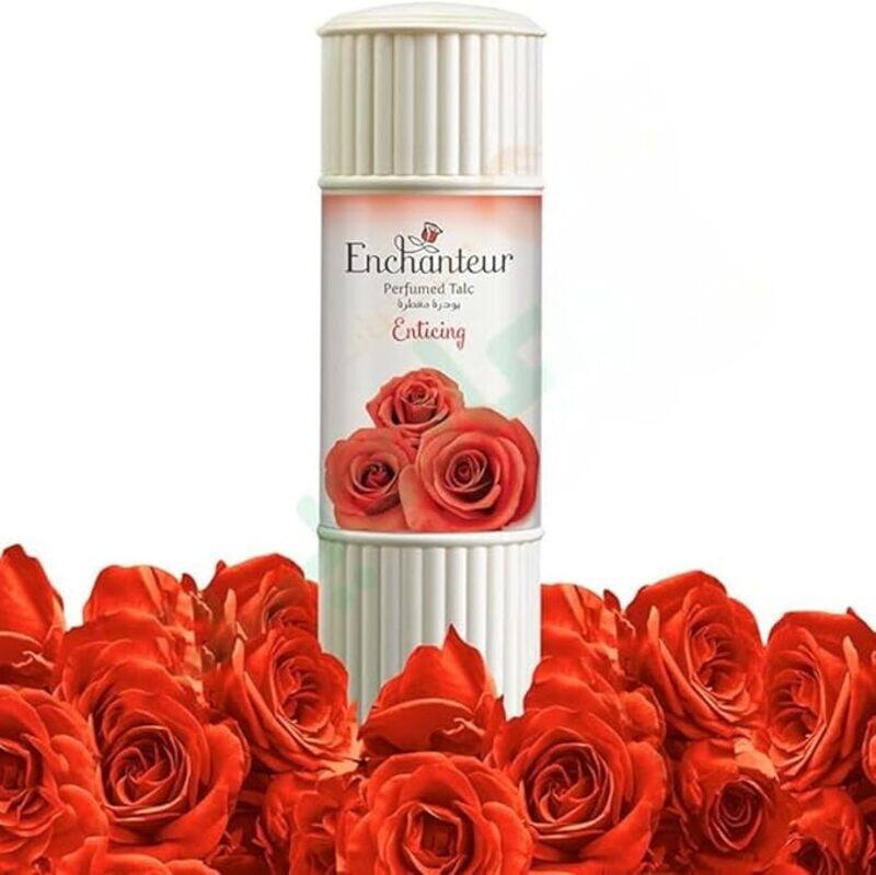 

Enchanteur Enticing Perfumed Talc 125g, Long Lasting Fragrance Body Powder for Women, Silky Smooth Skin, All Day Freshness, Ideal for All Skin Types