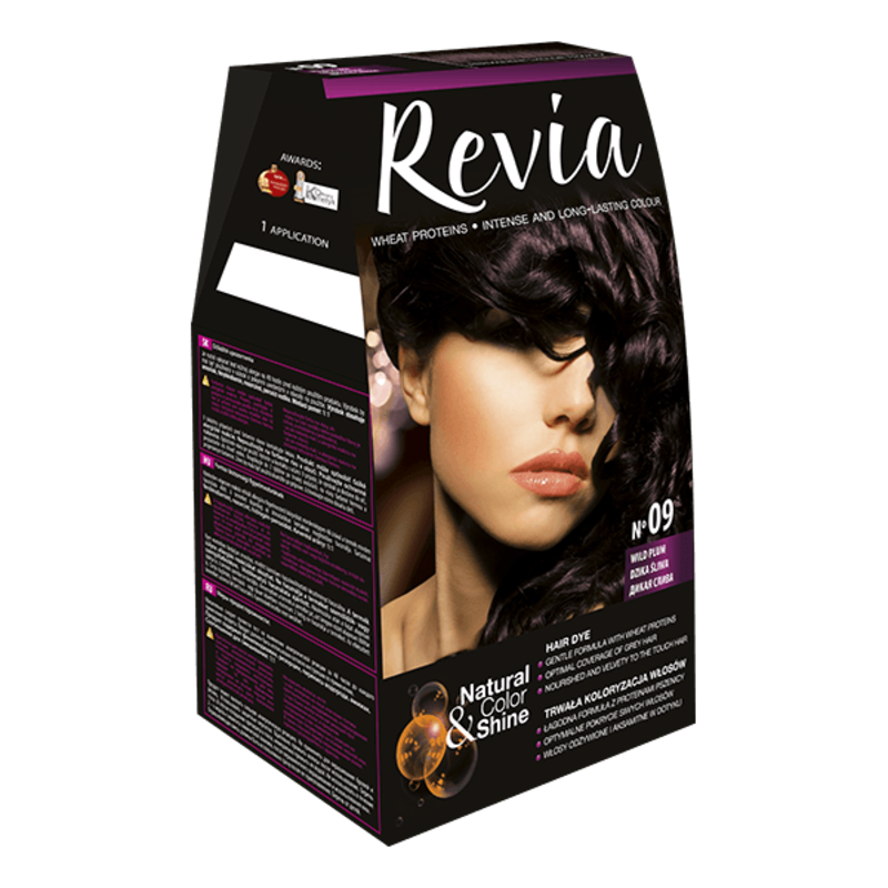 

REVIA HAIR COLOR 09 WILD ,PLUM