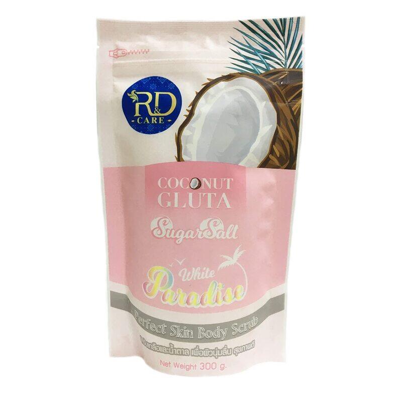 

Generic R&D Coconut Gluta Sugar Salt Body Scrub 300g