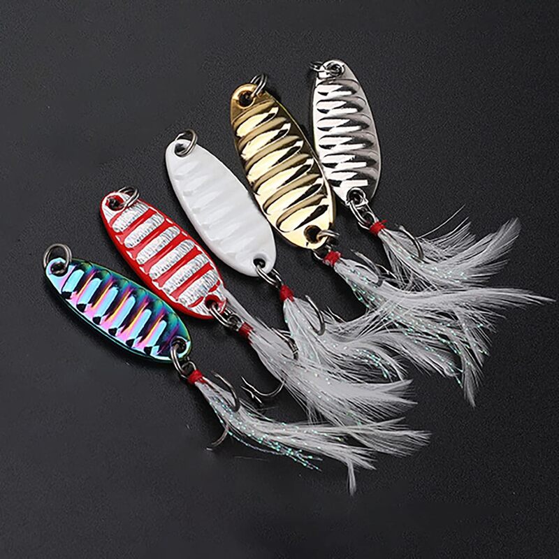 5PCS Topwater Mouse Lure Bass Trout Fishing Lures