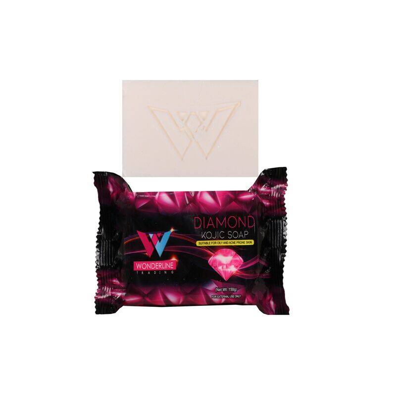 

Diamond Kojic Soap by Wonderline, suitable for oily and acne prone skin