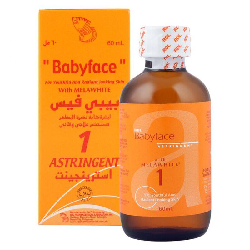 

RDL Babyface Astringent With Melawhite No. 1 60ml