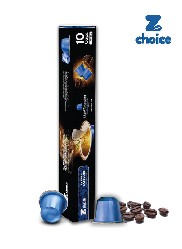 Zchoice Coffee Capsules Light Roasting 100% Arabica Pack of 10