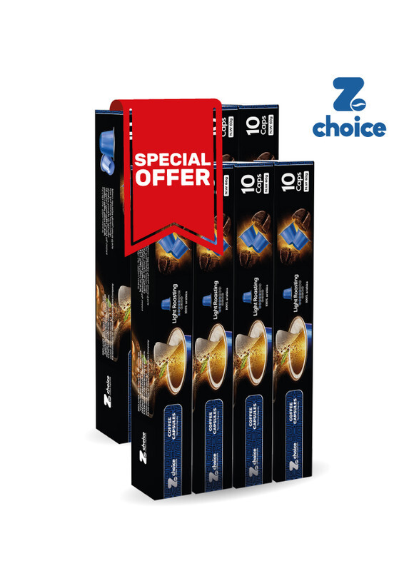 Zchoice Coffee Capsules, Special Offer, Light Roasting, 100% Arabica, Pack of 80