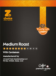 Zchoice Turkish Coffee Medium Roast with Cardamom 500g
