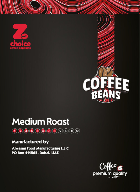 Zchoice Coffee Beans Medium Roast Intensity 8 Premium Quality 1000g